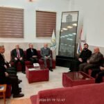 اتحاد الادباء السريان يزور بطريركية كنيسة المشرق الاشورية